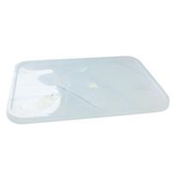 Livingstone Take-Away Rectangular Container, Lid, Clear, Recyclable Plastic, 50/Pack, 500/Carton Carton