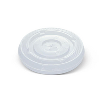 Plastic Lids for Paper Cold Cups, 16oz & 22oz or 480mm & 660mm, 100 Pieces/Pack Pack