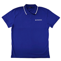 Livingstone Polo T-Shirt, 100pct Cotton, 45+ Thread Count, 220GSM Yarn Weight, Extra Large, Navy Blue, Each Each