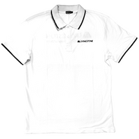 Livingstone Polo T-Shirt, 100pct Cotton, 45+ Thread Count, 220GSM Yarn Weight, Extra Large, White, Each Each