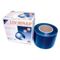 LIV WRAP 10.16X15.24CM (4 X6")BLUE PRINTED BOX Box