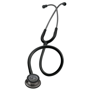 Littmann Classic III Stethoscope Black Tube with Smoke Chest Piece, Each Each