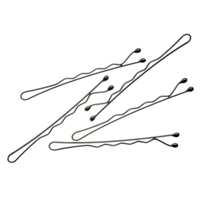 Bobby Pins, 2 Inches, Black, 250g/Tub TUB