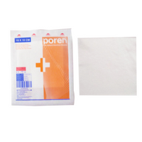 Poren Non-Adherent Absorbent Dressing, 10 x 10cm, Sterile, Loose Each