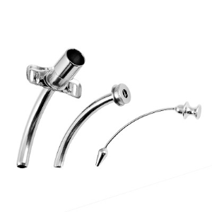 Nopa Tracheostomy Jackson Tube 8mm Theatre Quality Germany Silver Each