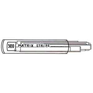 Mylar Matrix 3 Inch Strip Precut 1000/pk Pack