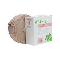 Molnlycke Tubigrip, Natural, Size B Small Hands and Arms, 10m, 1 Roll/Box Box