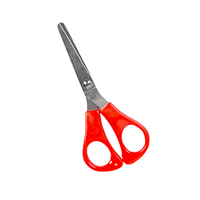 Micador Scissors, Right-Handed, Stainless Steel, 130mm, Red, Each