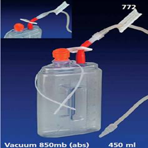 Medicoplast Wound Drainage Set, with Trocar and Post Operative Drainage Tube, 18FG, with Needle, Each Each
