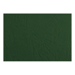 LEATHER GRAIN COVERS GREEN MET250GSM 100/PK Pack