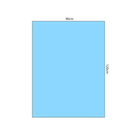 Multigate Protex Drapes, 90 x 120cm, Sterile, Blue Colour, 60/Carton Carton