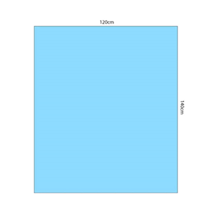 Multigate Protex Drapes, 120 x 140cm, Sterile, Blue Colour, 60/Carton Carton