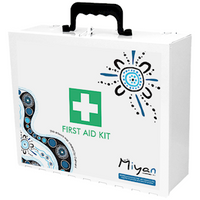Miyan General Purpose First Aid Kit, White, 1 Set/Pack Each