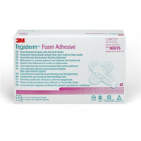Out of Date, 3M Tegaderm Foam Dressing, Adhesive, w/ Mini Wrap, 7 x 7cm, 10/Box, Price Discounted, While Stocks last Box