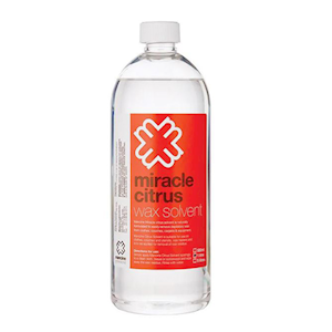 Mancine Wax Remover, Miracle Citrus Solvent, 1 Litre Bottle, Each Each