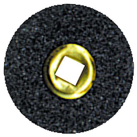 Moore's Paper Disc Brass Centre, Garnet Fine, 7/8 Inch, 50/Pack Pack