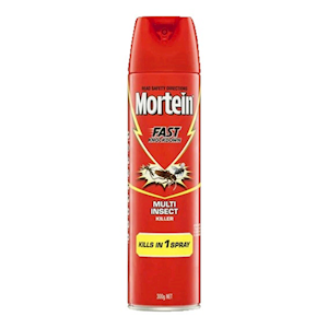 Mortein Insect Spray, Multi Insect Killer, 300grams Aerosol, Each Each