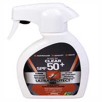 Ultra Protect Sunscreen Lotion SPF 50+, 250ml Trigger Spray, 100 Percent Australian Made, Each Each