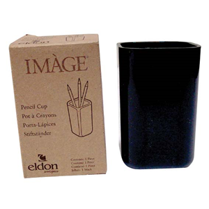 PENCIL CUP ELDON 15761 BLACK EACH Each