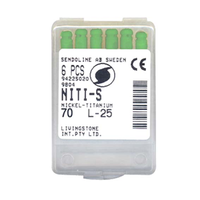 Ni-ti S Files 25mm #70 6/bx Cc Box