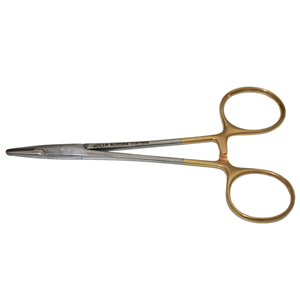 Adler Halsey Needle Holder, 13cm, Straight, Stainless Steel, with Tungsten Carbide, Each (24.144.13) Each