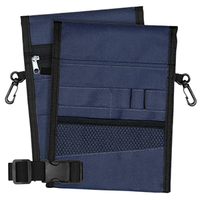 13 Pocket Nurse Pouch (Double Sided) - Navy Blue Colour, Each Each