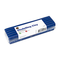 Educational Colours Modelling Clay, 500 Grams, Dark Blue, Each Each