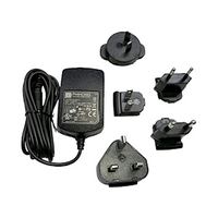 Ohaus Adaptor Kit, 12 Volts, 0.5 Amperes, EU, US, AU, UK, KR Plug Ends Included, Each