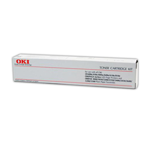 OKI TONER 400E/600E/610E/810E/6EX BLACK EACH (TCOL400E) Each