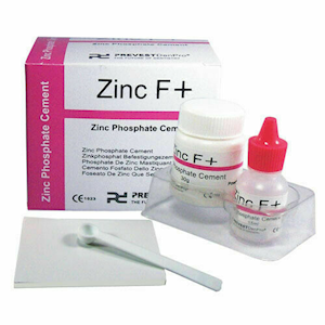Prevest Denpro Zinc F+ Plus Powder 30g and Liquid Kit Phosphate Cement 15ml, Each Each