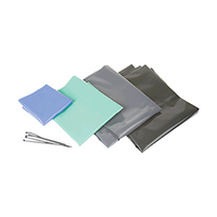 Zebravet Pet or Animal Body Bag, 95 x 60cm, 140 Microns, Green, Medium, Each Each
