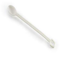 Stirrers 100 Percent Plant Based Bio Recyclable Plastic, White, 3000/Carton Carton