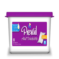 PREVAIL PREMIUM ADULT WASH CLOTH, HARD PACK 6PK/CARTON Carton