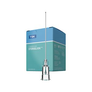 TSK Steriglide Aesthetic Dermal Filler Cannula, 27G x 38mm, 20/Box Box