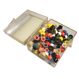Silicone Precision Code Rings Data 100/Pack Pack