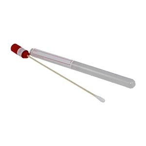 Livingstone Cotton Tip Applicator Swab, 15cm, Single Tip, Biodegradable Wooden Stem, Sterile, Loose Each