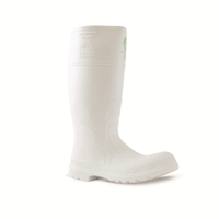 PVC Utility Boots, Non-Safety, No. 9, White, Each (89211080) Pair