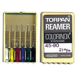 Maillefer Reamers 21mm #45-80 6/pk Pack