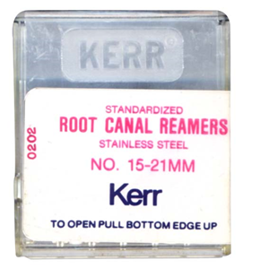 Kerr Reamers 21 mm #45 06040 6/Pack Pack