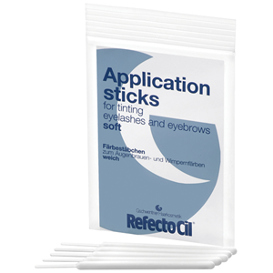 Refectocil Application Sticks, Flexible, Soft, White, 10/Pack