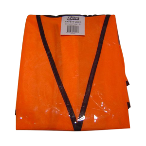 Edco Safety Vest, Triple Extra Large, Orange, Each (10196)