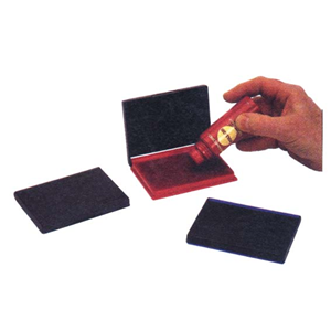 STAMP PAD SANFORD FOAM NO. 1 7.0x10.8CM RED EACH Each