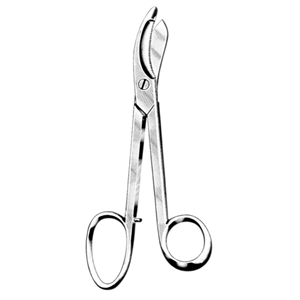 Adler Plaster Shear Serrated Scissors, Bruns, 08-937-23 Each