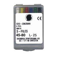 Liv S Files 25mm #45-80 6/bx Cc Box