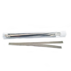 METAL ABRASIVE STRIP 1-SIDE 4MM MED 12/P Pack