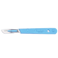 Out of Date,Swann Morton Disposable Scalpel,SS Blade,Size 21 w/ Handle, 10/Box, Unopened Condition, Price Discounted, While Stocks last Box