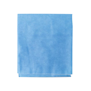 Softmed Sterilisation Wrap, 137 x137cm, 47GSM, 100pct PP, Two Layers, Lightweight, Lint Free, Single-use, Blue/White, 2/Pk, 48 Wraps/Carton Carton