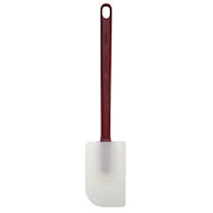 High Heat Rubber Spatula, 400mm, Red Handle, Each Each