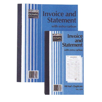 INV/STAT BOOK #627 10"X8" 250X200M TRIP. 100LF EACH Each