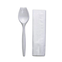SPORK & NAPKIN PACK, 500/CARTON Carton